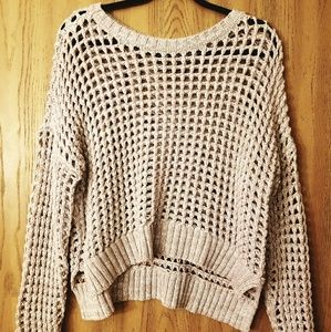 NWOT Women's Express Chunky Open Knit Sweater